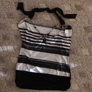 Formal wear halter top